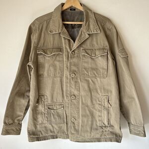 M-65 Style Shirt‎ Jacket Men’s Large Camo Lined  Kirra US Army Button Up